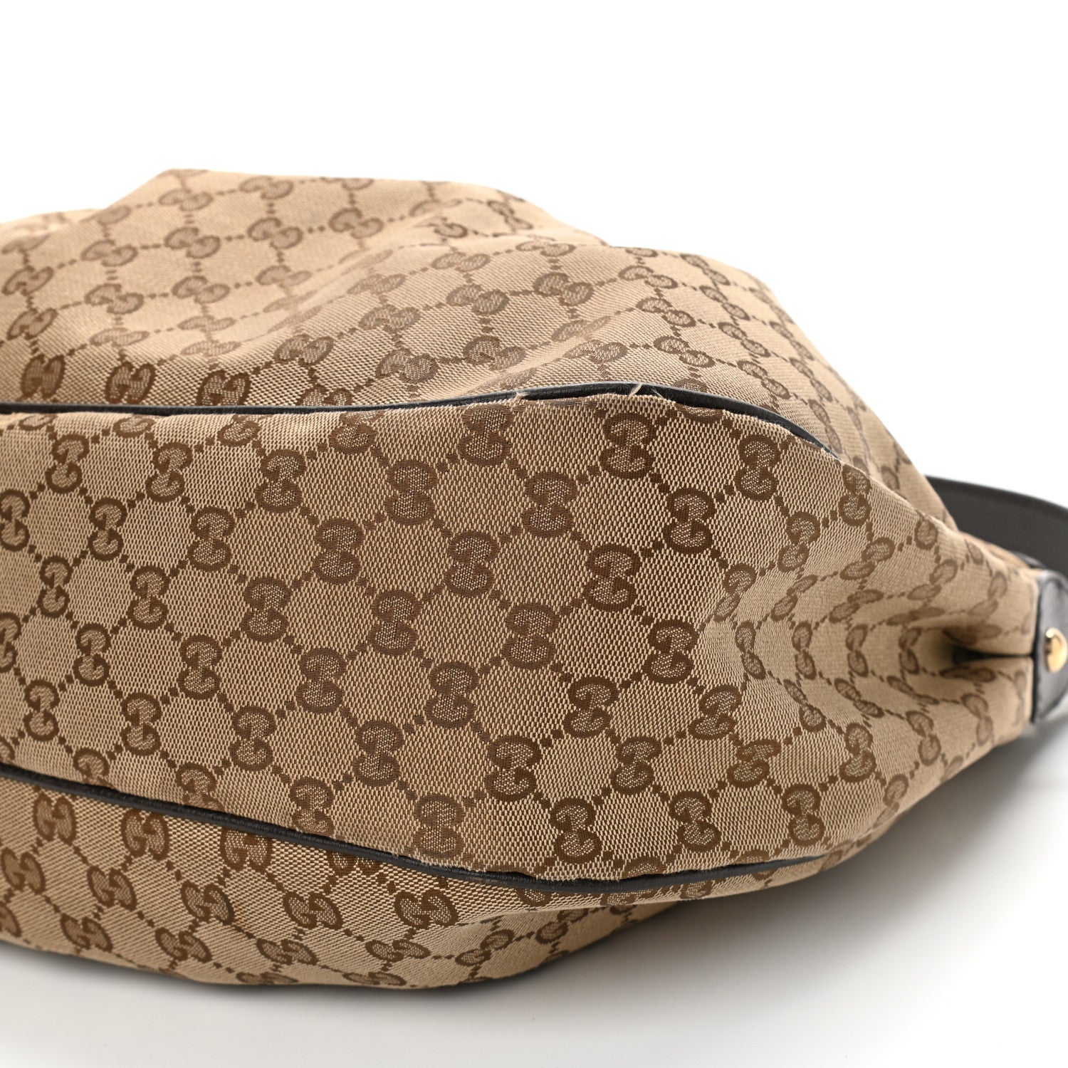 Gucci Monogram Medium Sukey Hobo Dark Brown 6 of 11