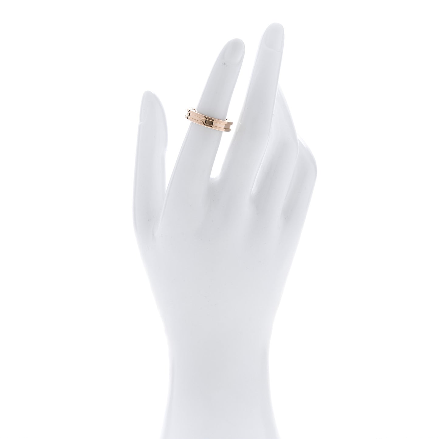18K Rose Gold B.Zero1 One-Band Ring 49 5