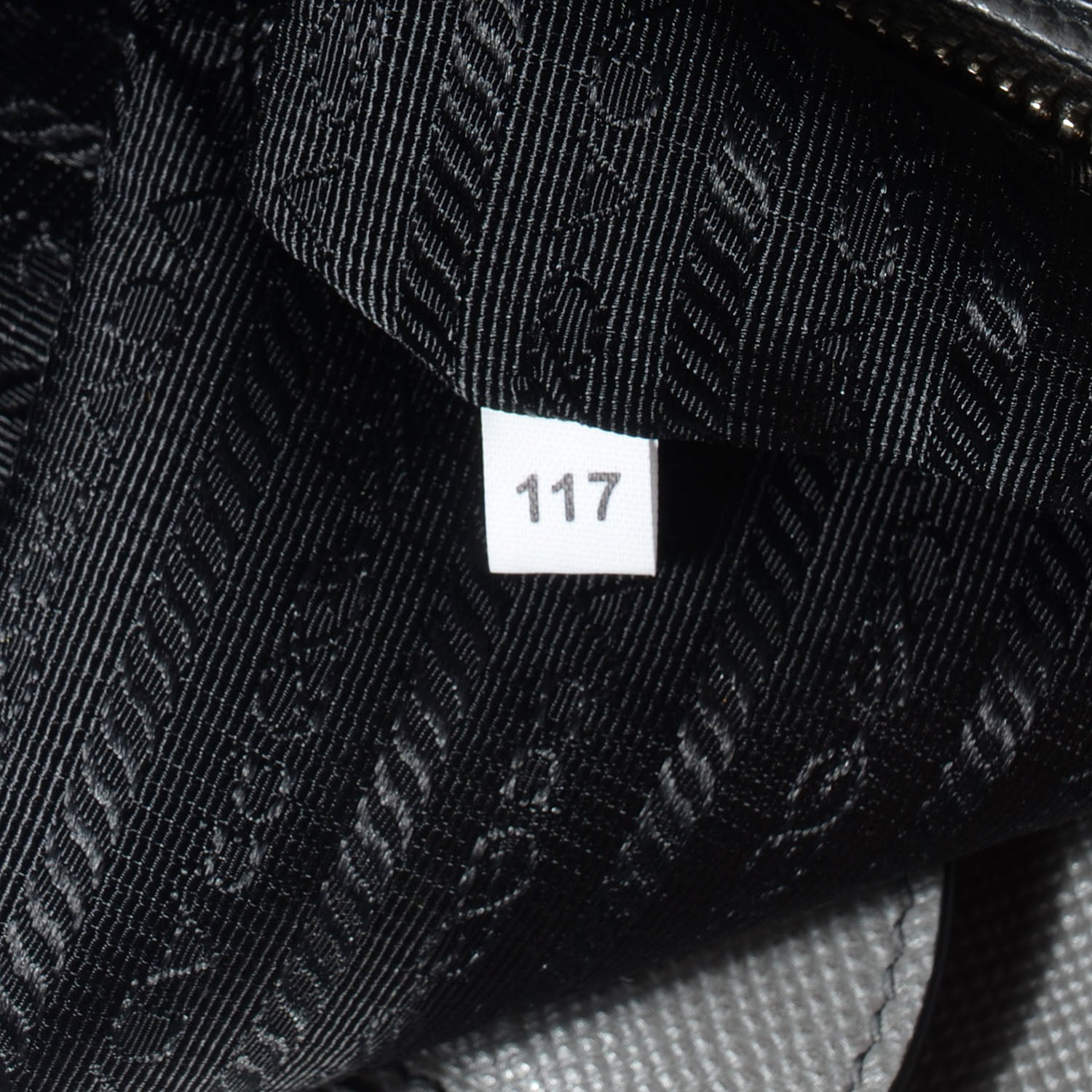 Prada Saffiano Cuir Front Pocket Tote Marmo 8 of 10