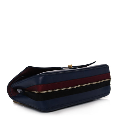 Chanel Calfskin Nude 2.55 Medals Reissue 226 Flap Navy 3 of 10