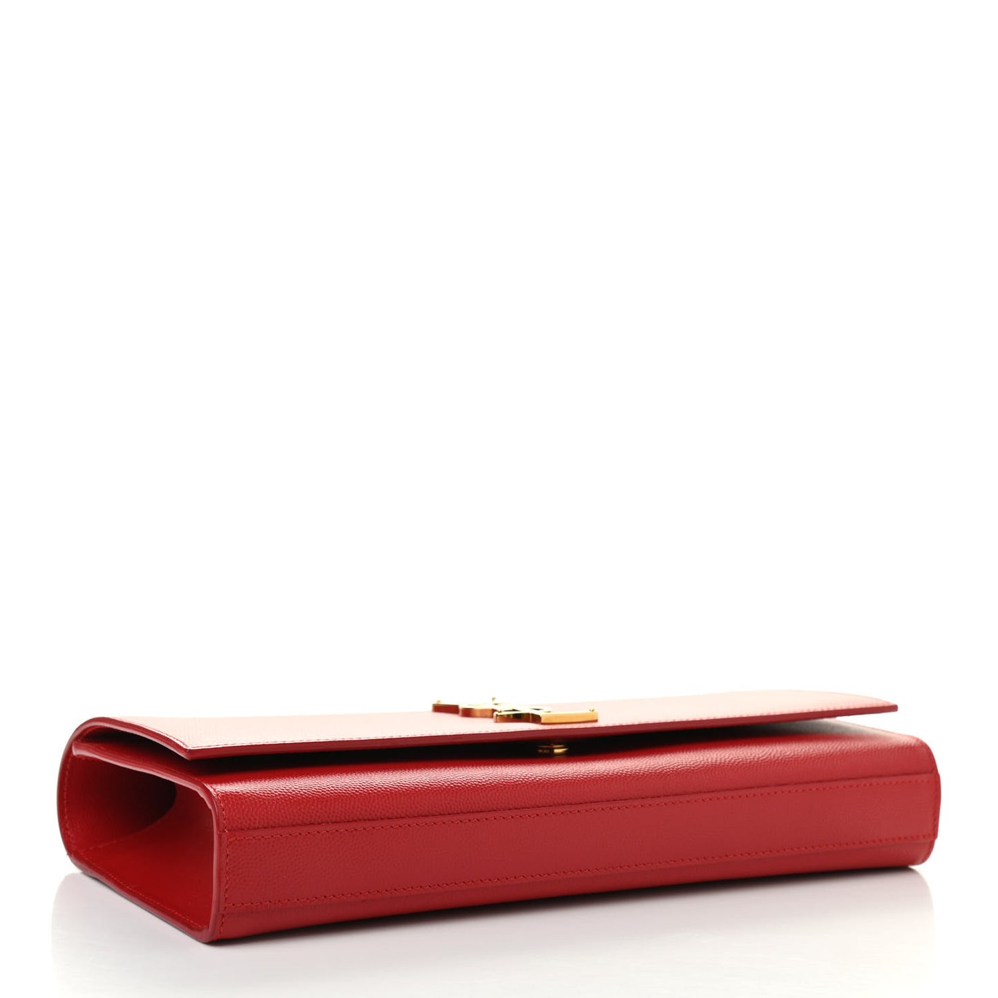 Calfskin Classic Monogram Cassandre Clutch Rouge Orient