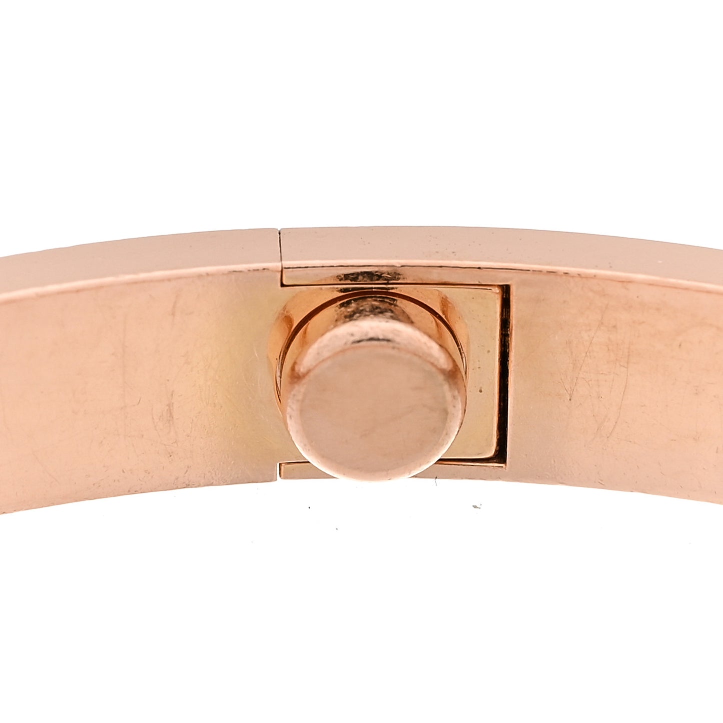 18K Pink Gold 4 Diamond LOVE Bracelet 19