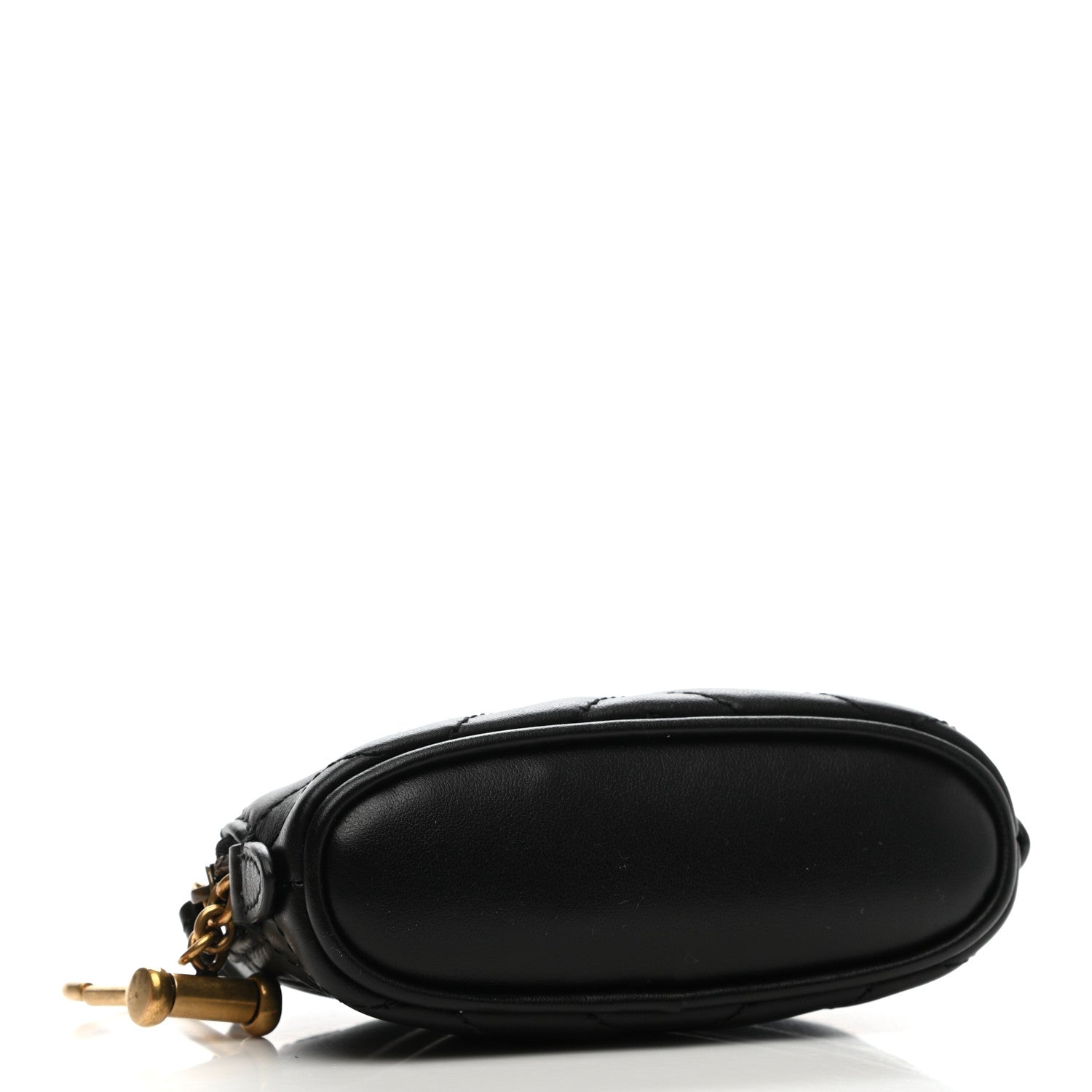 Gucci Calfskin Matelasse GG Marmont Key Pouch Black 4 of 9