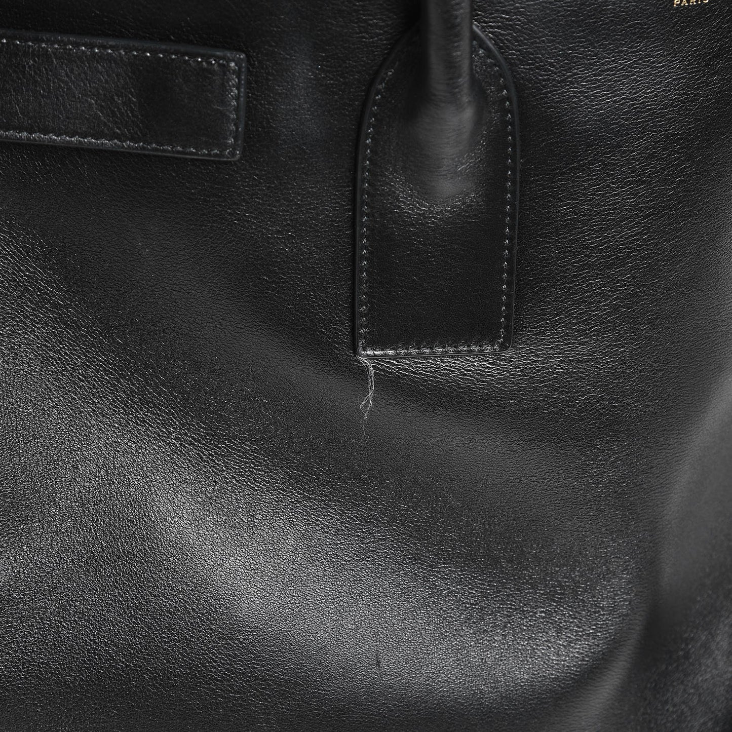 Calfskin Large Sac De Jour Carryall Black