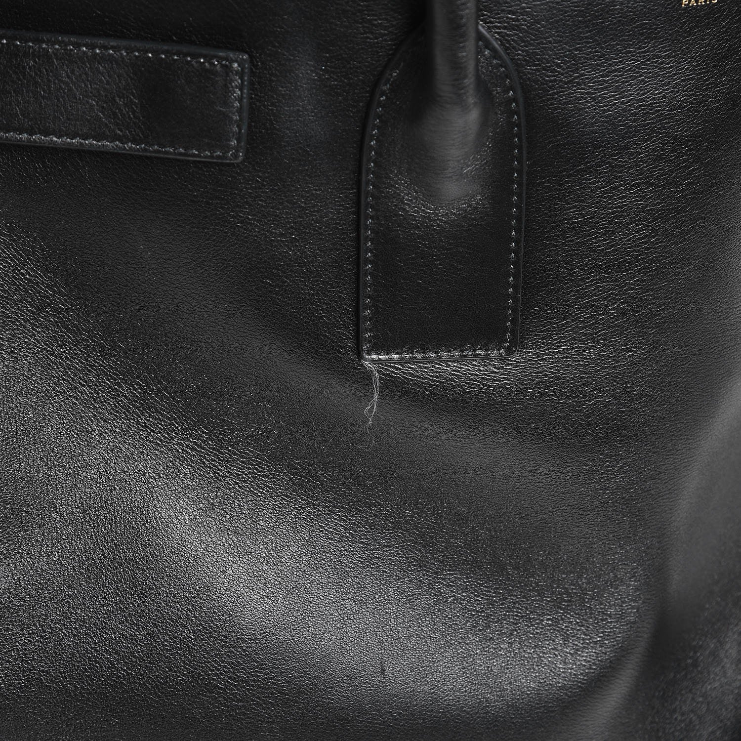 Saint Laurent Calfskin Large Sac De Jour Carryall Black 9 of 11