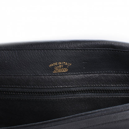 Gucci Leather Shoulder GG Black 5 of 6