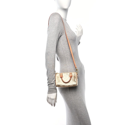 Louis Vuitton Monoglam Nano Speedy Beige 2 of 10