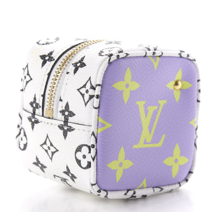 Louis Vuitton Monogram Giant Cube Coin Purse Pink 3 of 7
