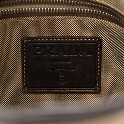 Prada Jacquard Logo Messenger Bag Corda Bruciato 6 of 10