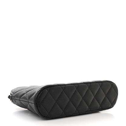 Chanel Caviar Quilted Classic Clutch with Chain Black 4 of 10