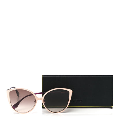 Fendi Cat Eye F is Fendi Sunglasses FF 0395/F/S Gold 7 of 7