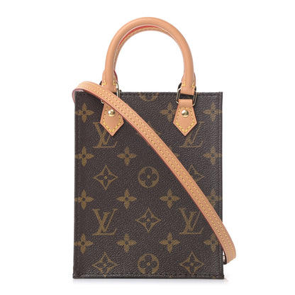 Louis Vuitton Monogram Petit Sac Plat 1 of 4