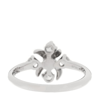 Tiffany Platinum Diamond Schlumberger Lynn Ring 54 6.75 3 of 6