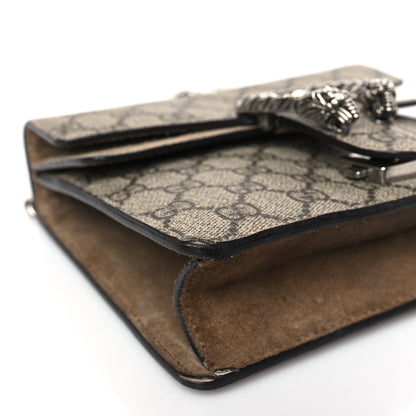 Gucci GG Supreme Monogram Mini Dionysus Shoulder Bag Taupe 8 of 9