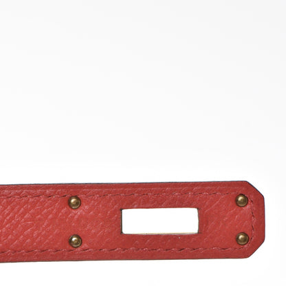 Hermes Epsom Kelly Cut Clutch Pochette Rose Jaipur 18 of 30