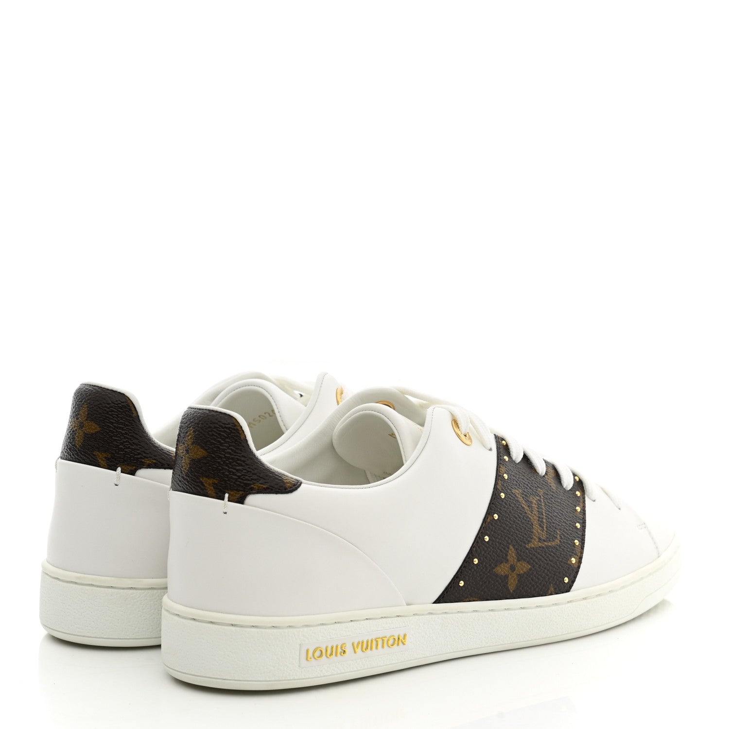 Louis Vuitton Calfskin Monogram Frontrow Sneaker 40 4 of 9