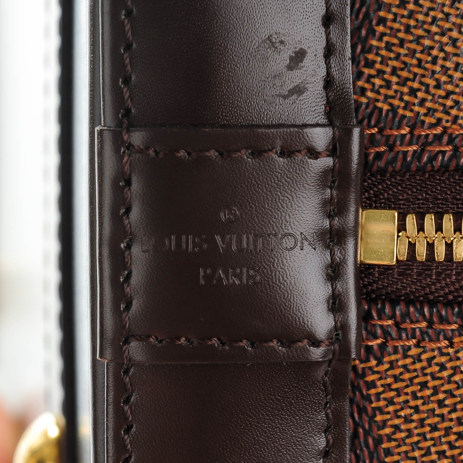 Louis Vuitton Damier Ebene Alma PM 6 of 8
