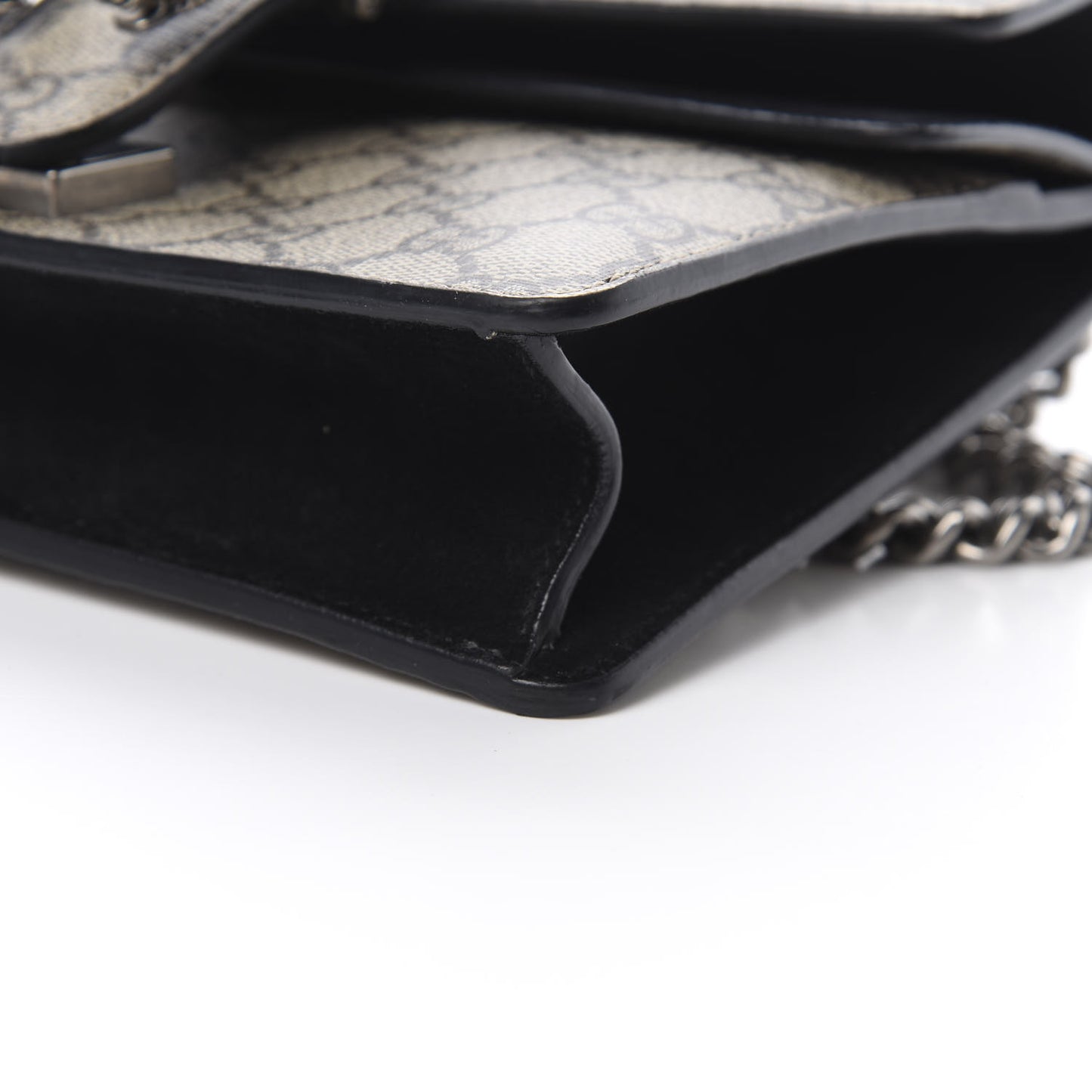 GG Supreme Monogram Mini Dionysus Shoulder Bag Black