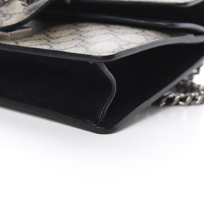 Gucci GG Supreme Monogram Mini Dionysus Shoulder Bag Black 10 of 14
