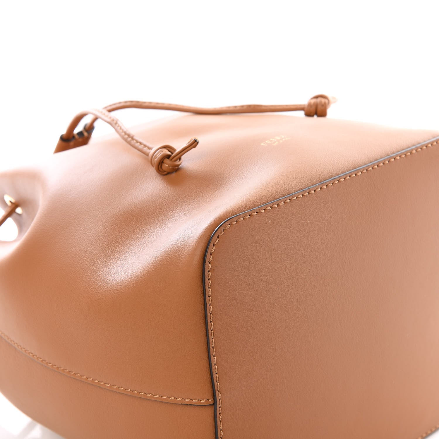 Fendi Vitello Grace Matte F is Fendi Grande Mon Tresor Bucket Bag Nocciola 5 of 11