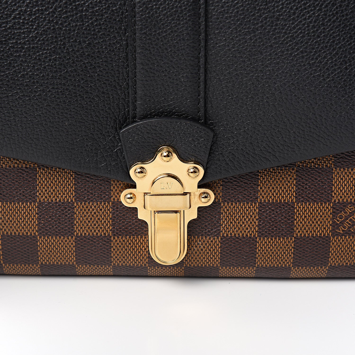 Louis Vuitton Damier Ebene Clapton Black 9 of 10