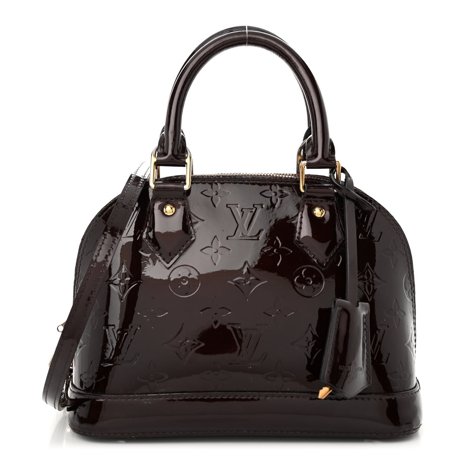 Louis Vuitton Vernis Alma BB Amarante 1 of 11