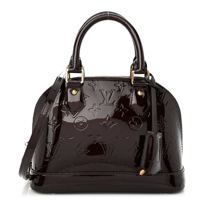 Louis Vuitton Vernis Alma BB Amarante 1 of 11