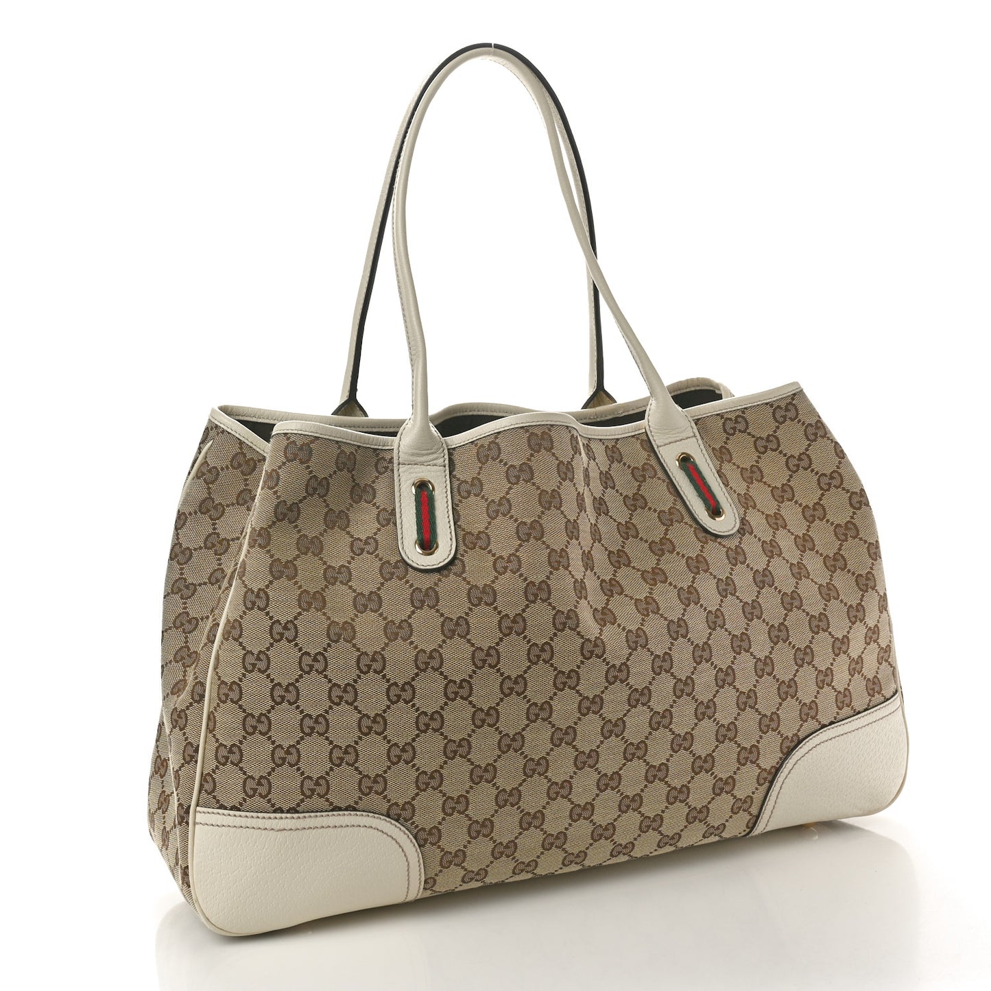 Monogram Large Princy Tote Off White