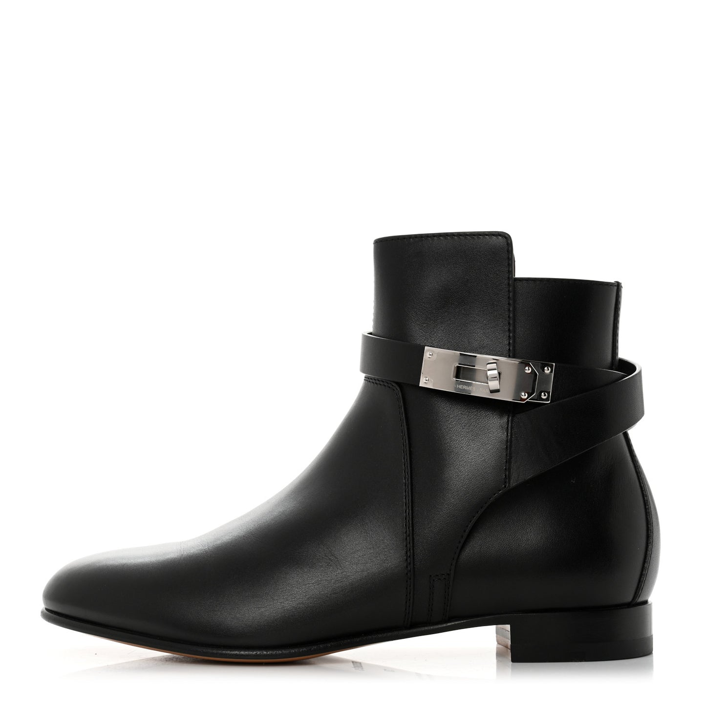 Calfskin Neo Low Boots 37 Black