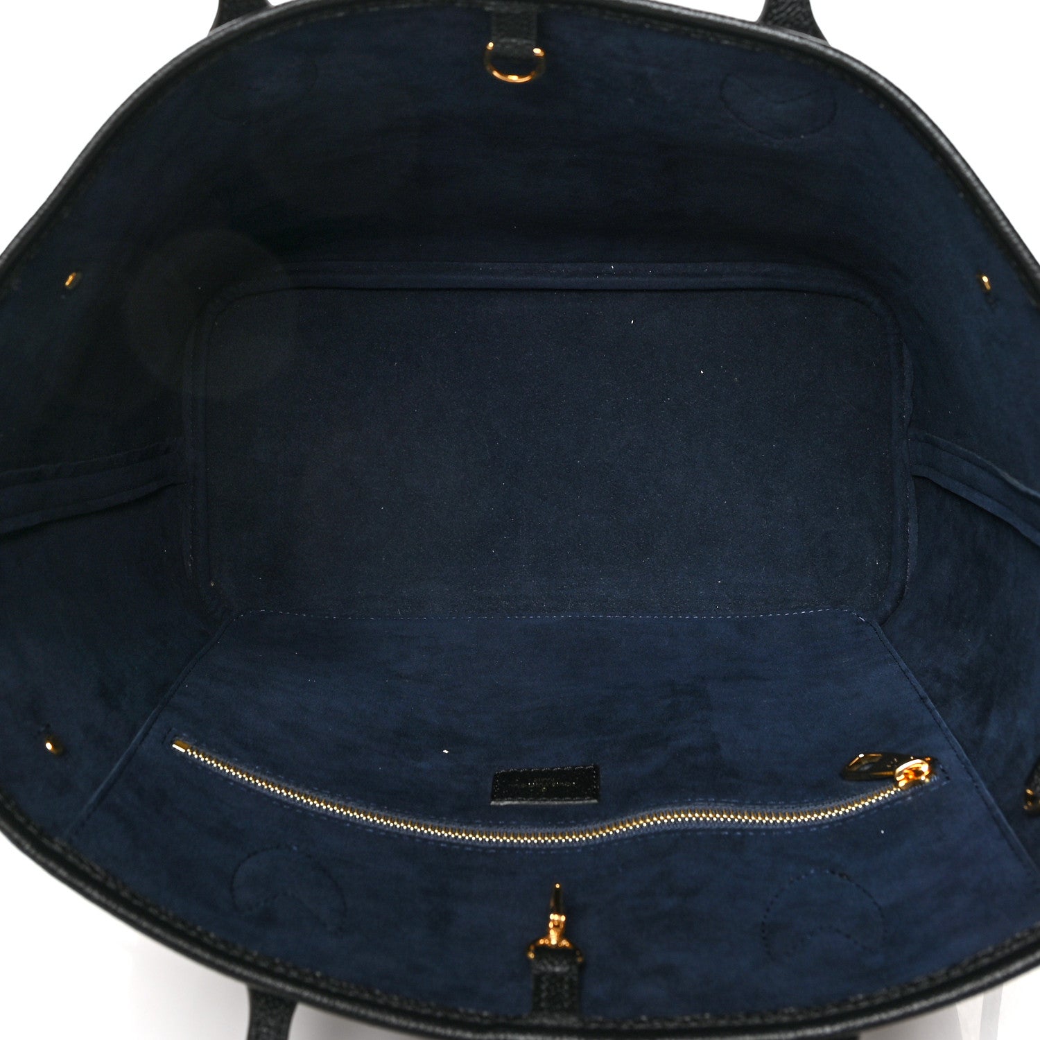 Louis Vuitton Empreinte Monogram Giant Neverfull MM Black 6 of 11