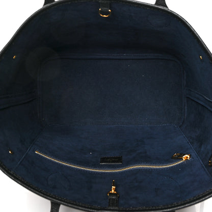 Louis Vuitton Empreinte Monogram Giant Neverfull MM Black 6 of 11