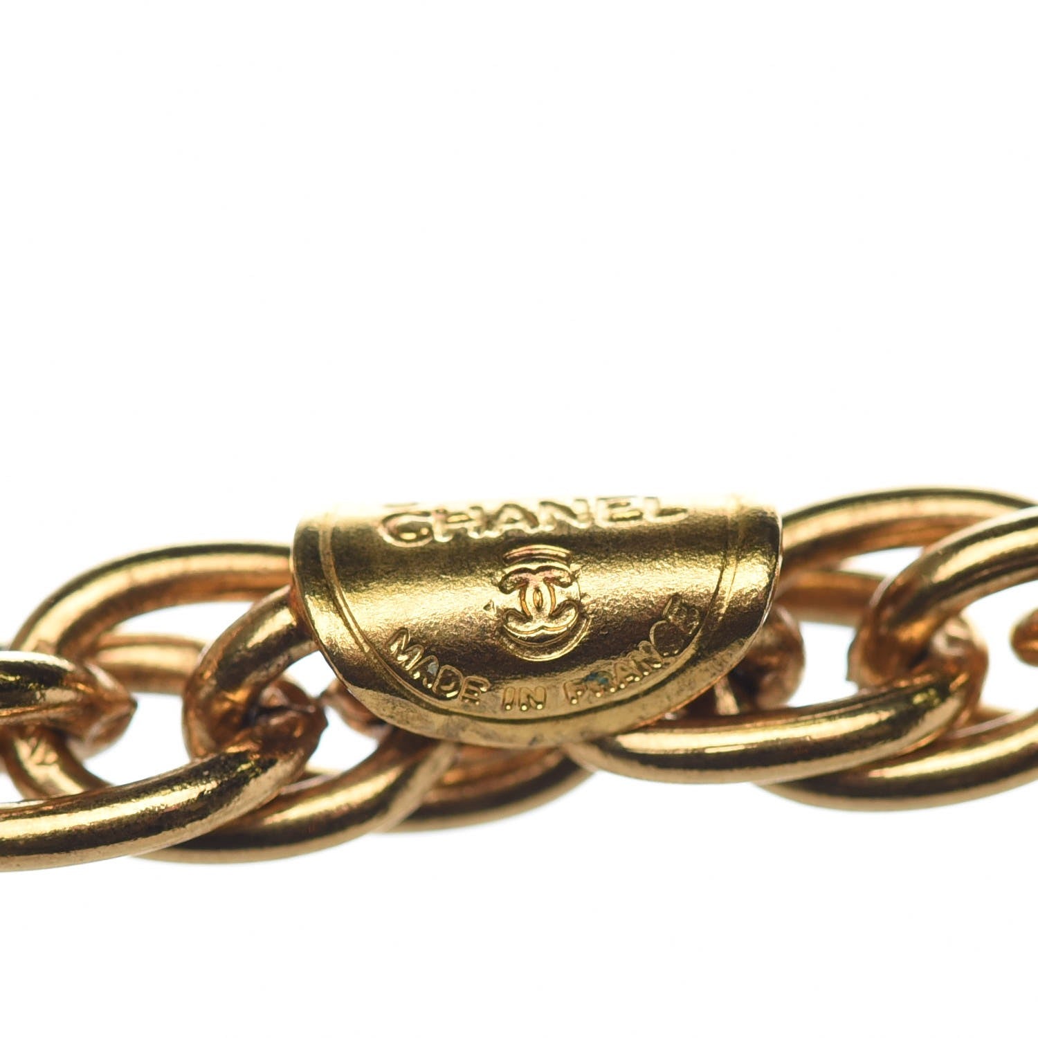 Chanel Chain Short Necklace Gold 5 of 5