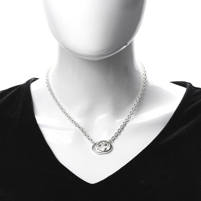 Gucci Sterling Silver Britt Necklace 2 of 6