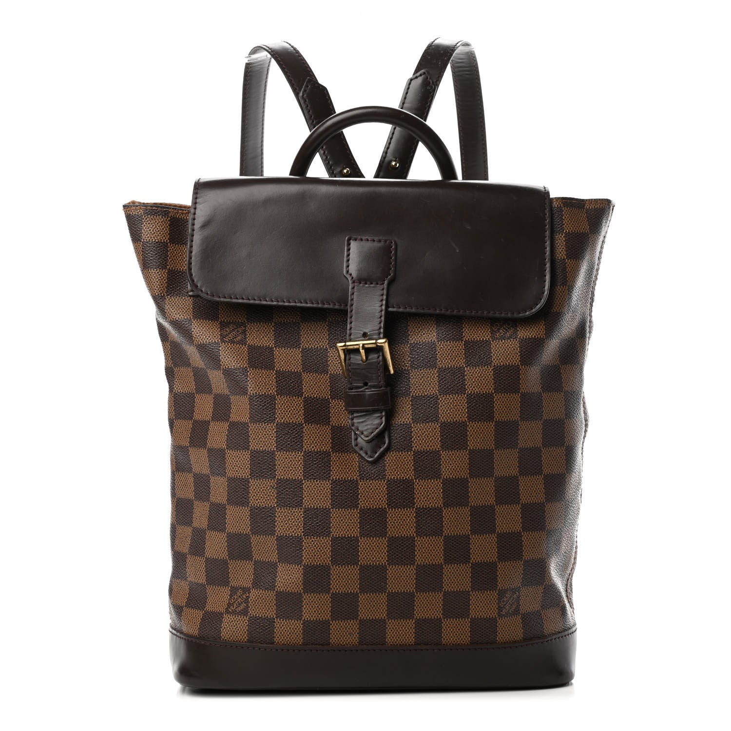 Louis Vuitton Damier Ebene Soho Backpack 1 of 4