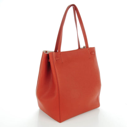 Celine Soft Grained Calfskin Medium Cabas Phantom Brick 3 of 8