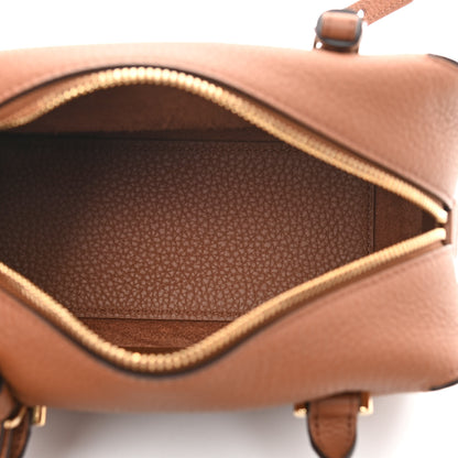 Delvaux Grained Calfskin Mini Cool Box Satchel Vegetal 5 of 10