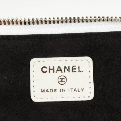 Chanel Lambskin Quilted Jewelry Case White 6 of 7