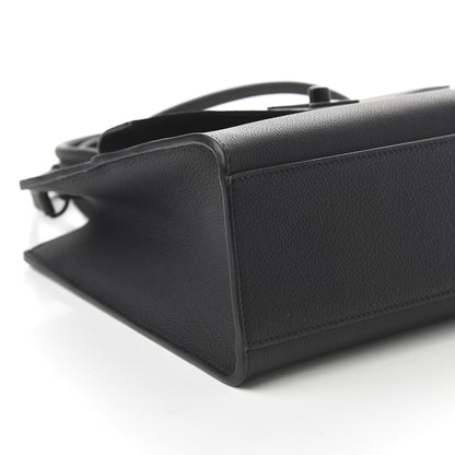 Louis Vuitton Soft Calfskin Lockme Tote PM Black 5 of 8