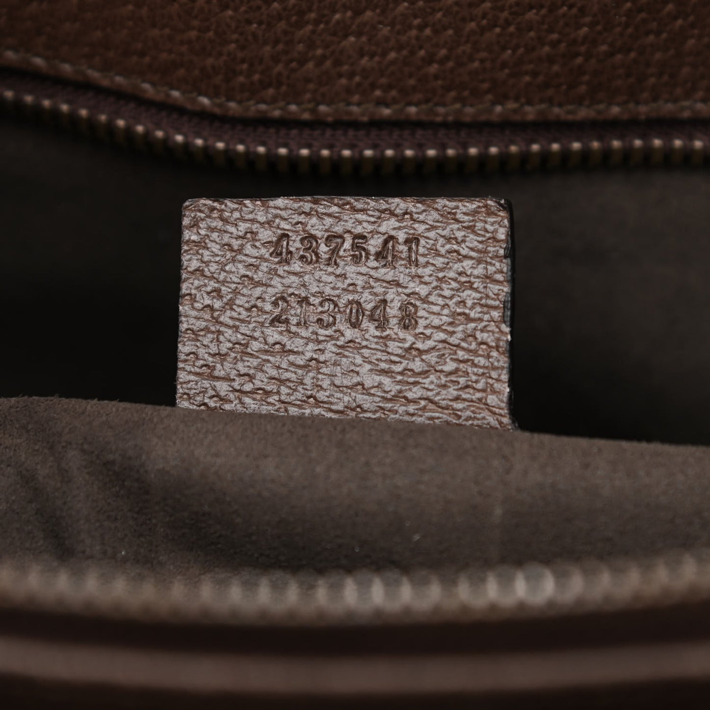 GG Supreme Monogram Web XL Animalier Top Handle Tote Brown