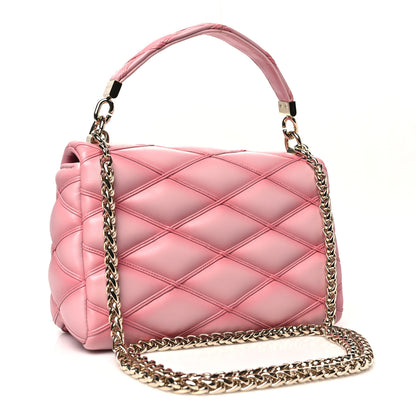 Louis Vuitton Lambskin Malletage Top Handle GO-14 MM Rosabella 4 of 11