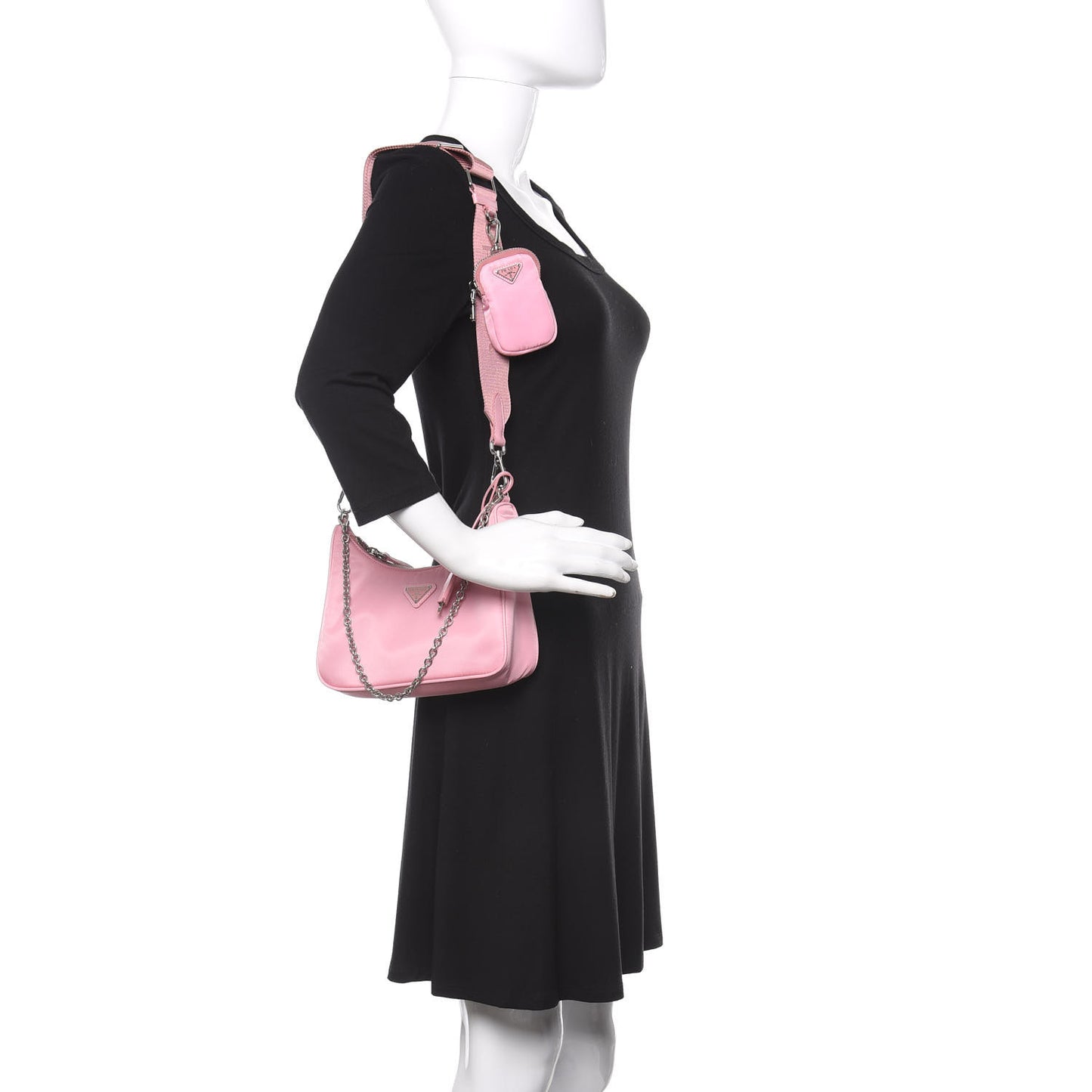 Nylon Re-Edition 2005 Shoulder Bag Begonia