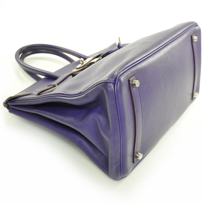 Hermes Swift Birkin 35 Iris Purple 7 of 8