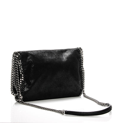 Stella McCartney Shaggy Deer Falabella Messenger Black 3 of 9