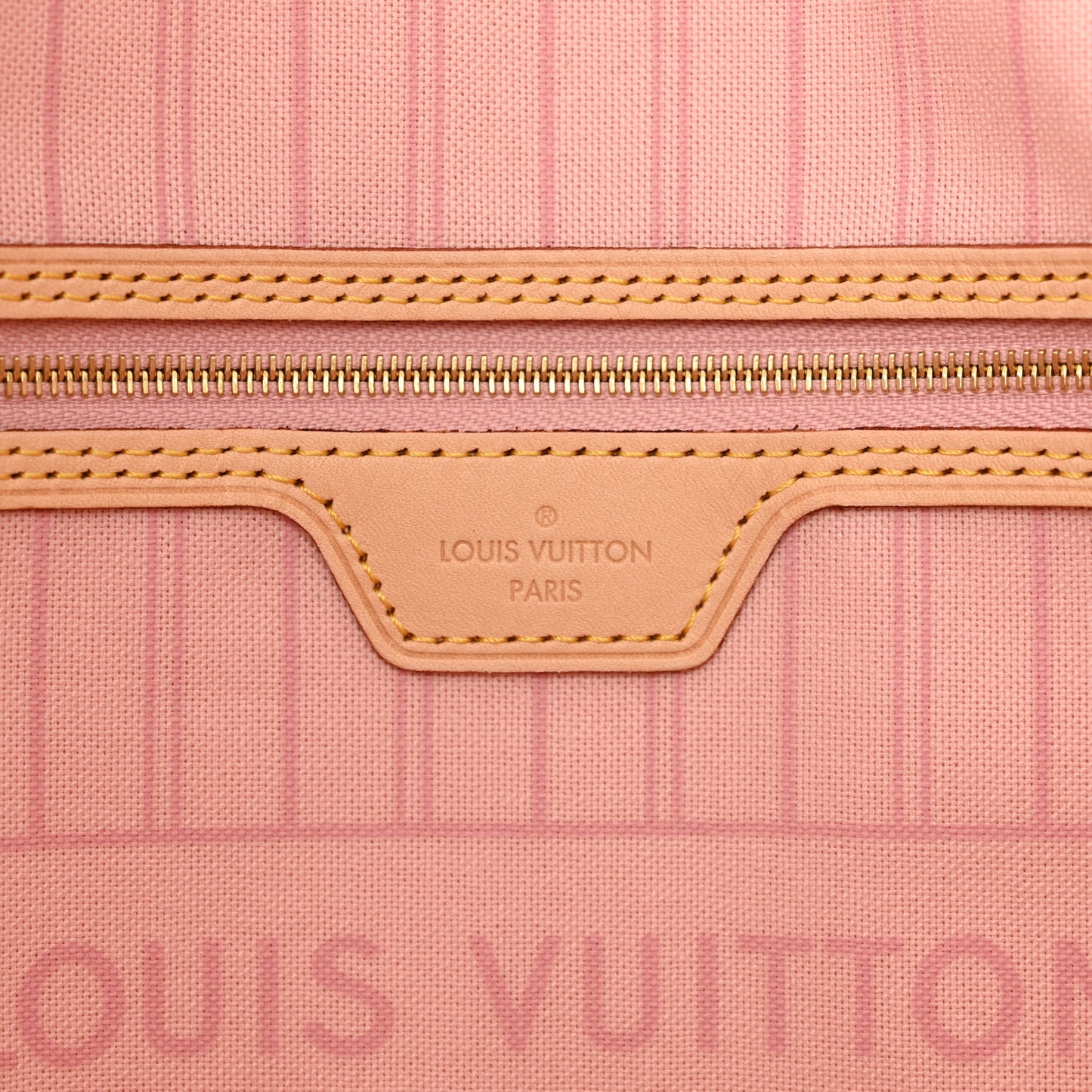 Damier Azur Neo Neverfull MM Rose Ballerine