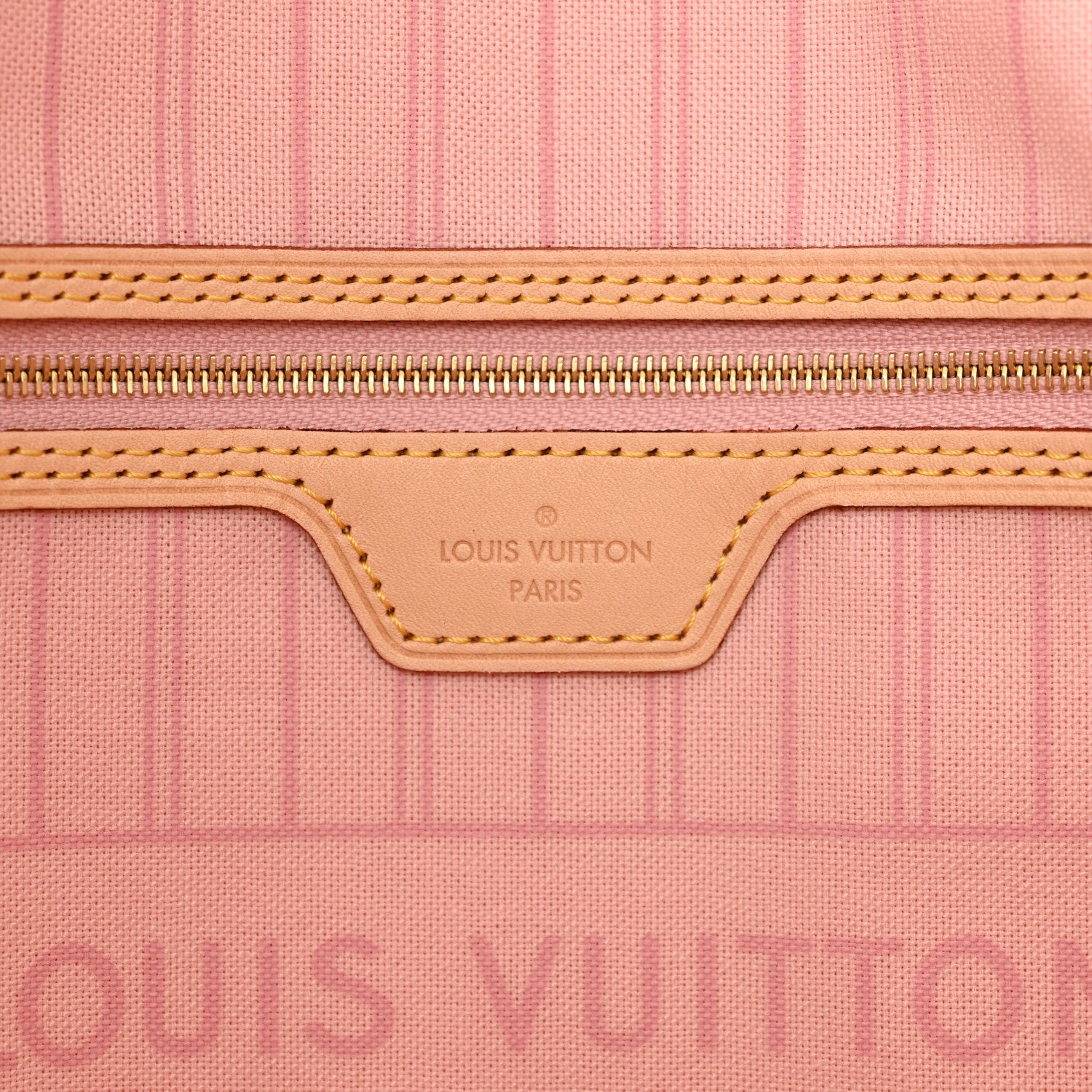 Louis Vuitton Damier Azur Neo Neverfull MM Rose Ballerine 7 of 11