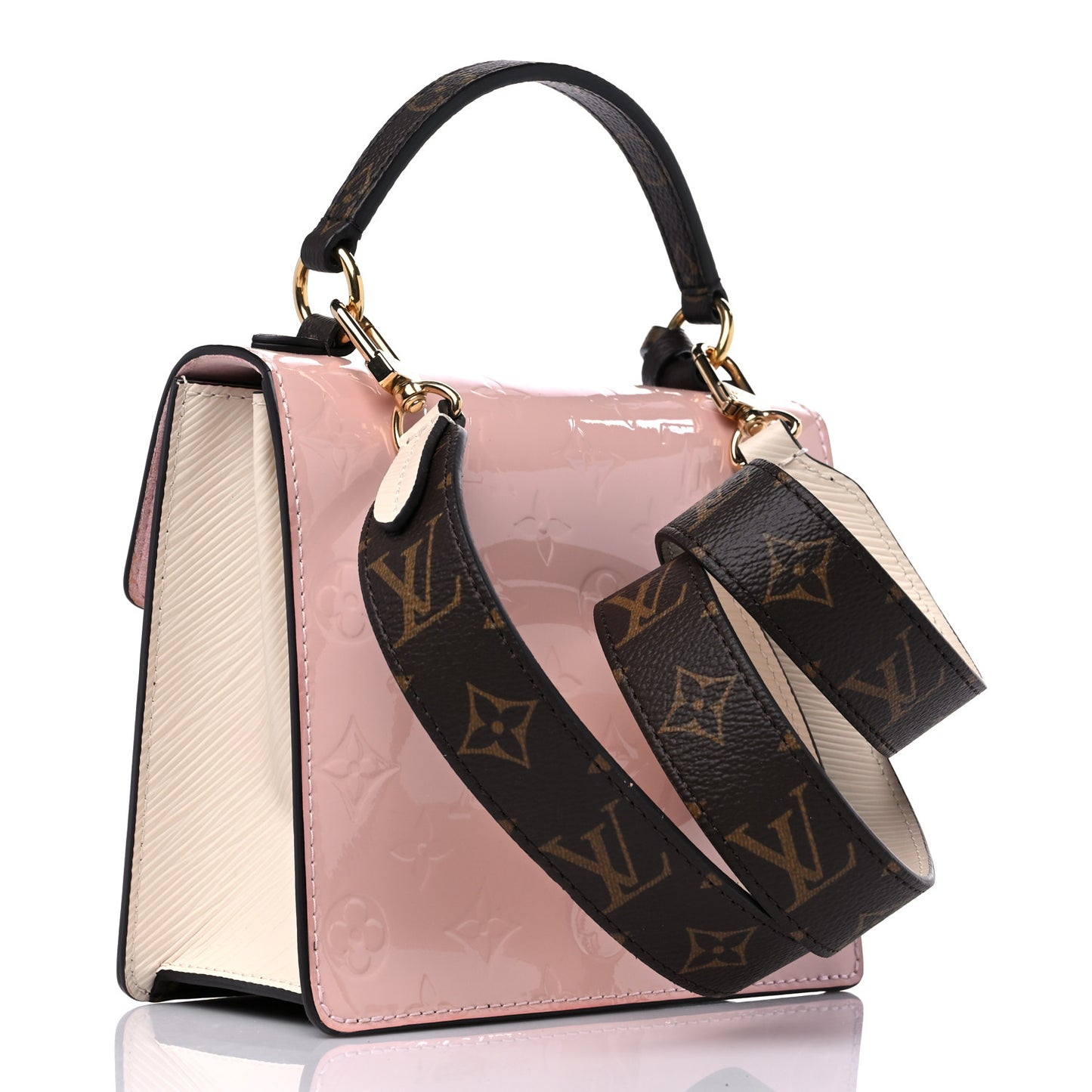 Vernis Epi Monogram Spring Street Rose Ballerine