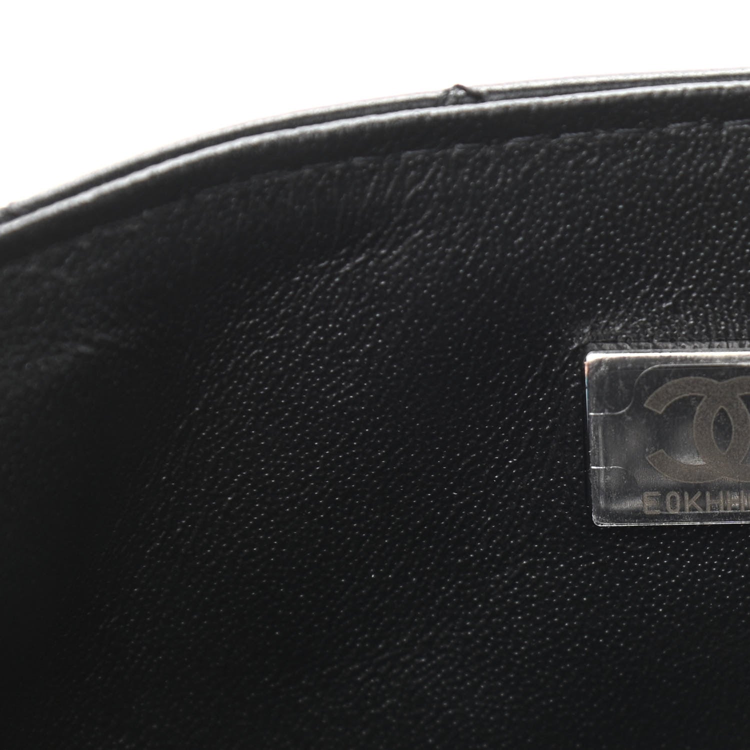 Chanel Lambskin Quilted Mini Rectangular Flap So Black 6 of 9