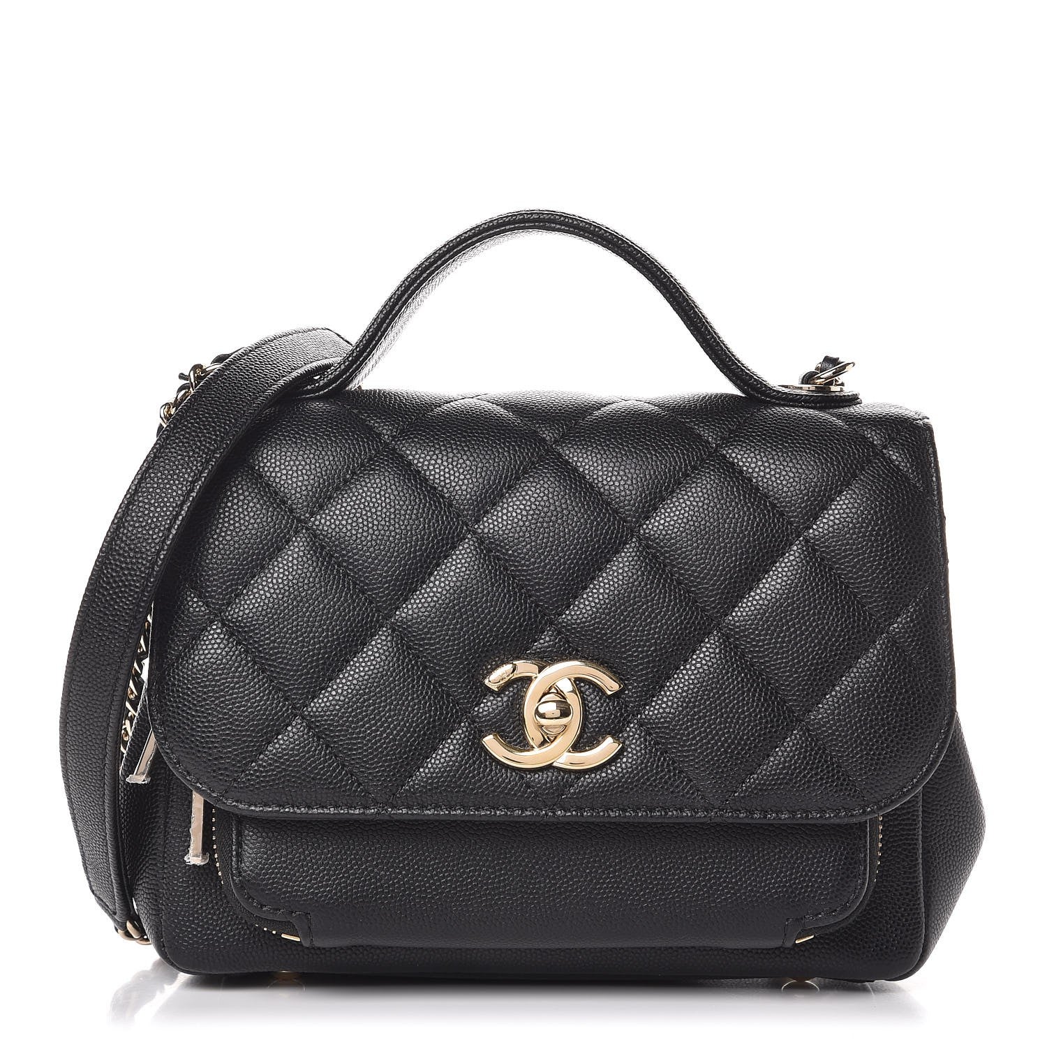Chanel Caviar Quilted Mini Business Affinity Flap Black 1 of 7