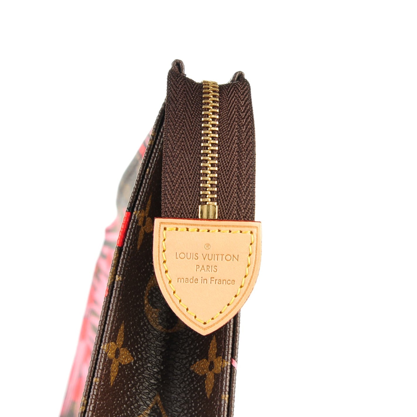 Monogram Jungle Dots Toiletry Pouch 26 Sugar Pink Poppy
