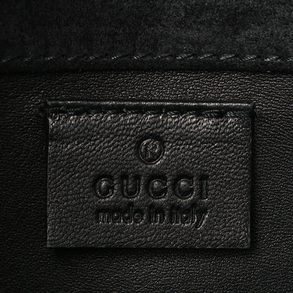 Gucci Patent Microguccissima Small Broadway Clutch Black 6 of 8